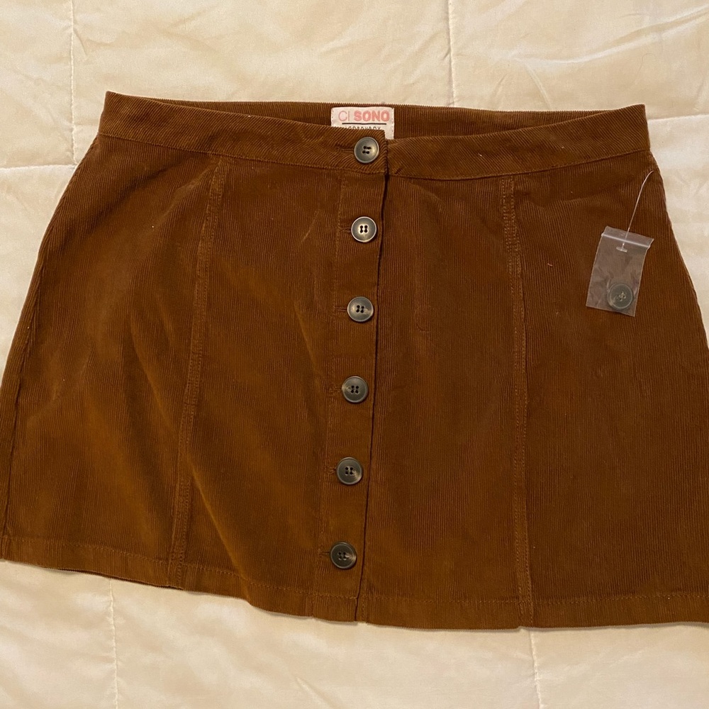 NWT Corduroy Skirt